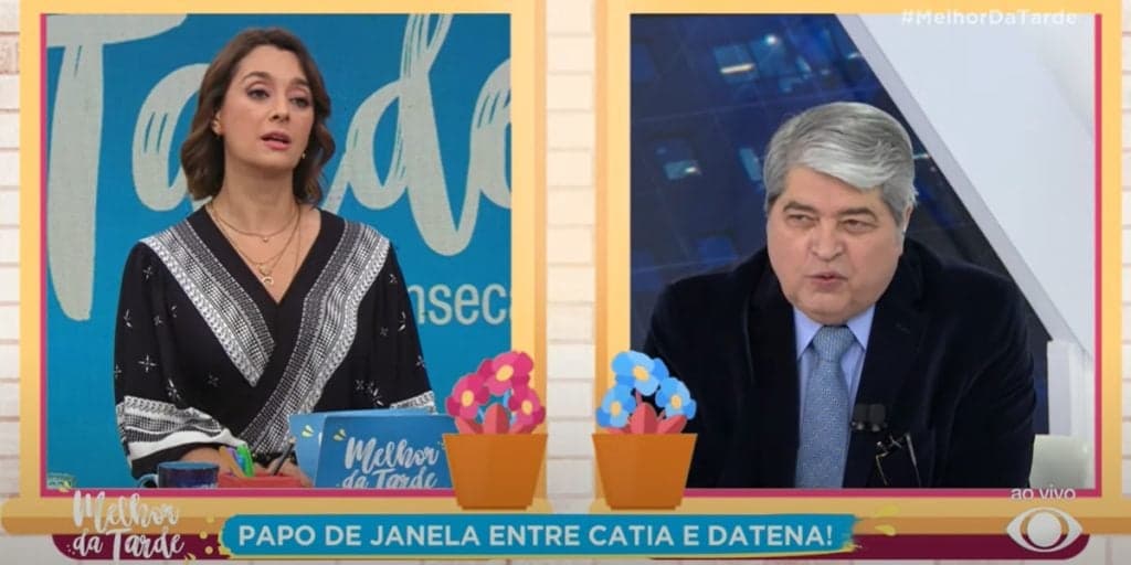 Datena faz revelação ao vivo na Band, comove o público ao expor o que aconteceu e Catia avisa: “Eu descobri”