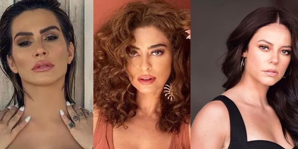 Cleo, Paolla Oliveira e Ju Paes: Fotos de calcinha e lingerie transparente provam que elas são as mulheres mais lindas