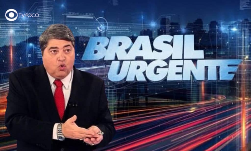 Datena tem dados sigilosos vazados e xinga criminosos ao vivo no Brasil Urgente: "Vagabundos"