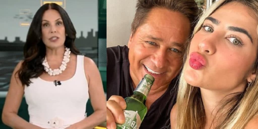 Carolina Ferraz exibe notícia sobre a filha de Leonardo no Domingo Espetacular e choca o Brasil
