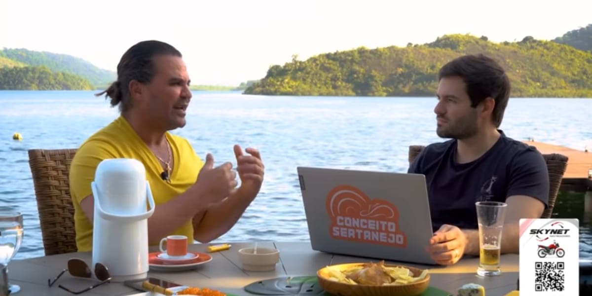 Eduardo Costa contou dificuldades que enfrentou na pandemia (Reprodução: Youtube)