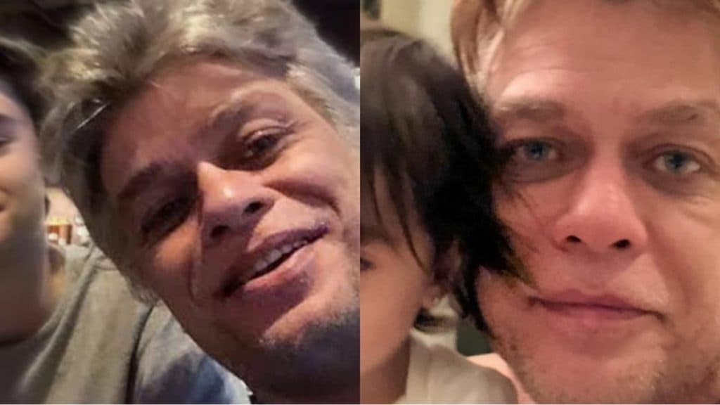 Filho de Fábio Assunção abraça irmã mais nova e eles são tão bonitos que para muitos são os mais lindos do Brasil
