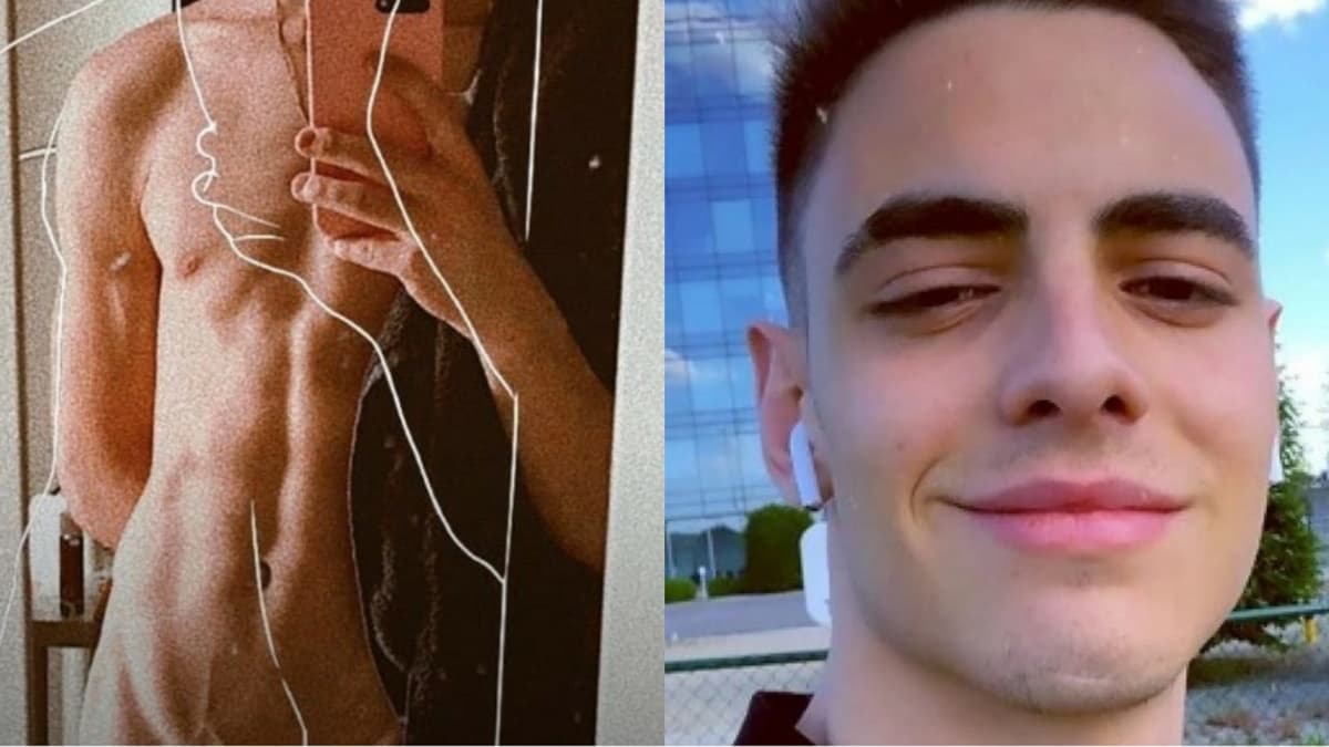 O rapaz aos 18 anos já chamava atenção do público (Reprodução) O rapaz aos 18 anos já chamava atenção do público (Reprodução)