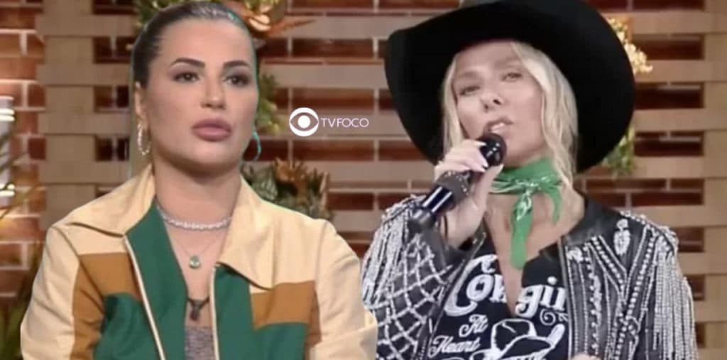 A Fazenda 14 - Galisteu se irrita e dá bronca em Deolane após bate-boca com Thomaz: "Não é problema seu"