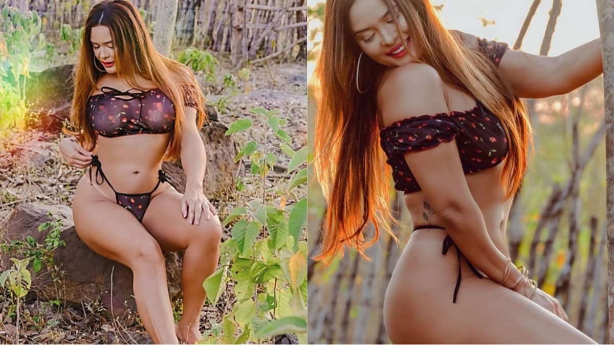 Aos 32 anos, a famosa ostenta corpasso e vende fotos adultas em troca de assinatura Aos 32 anos, a famosa ostenta corpasso e vende fotos adultas em troca de assinatura