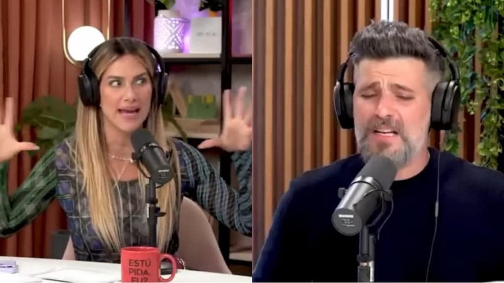 Bruno Gagliasso e Giovanna Ewbank foram flagrados pela filha na hora do sex#: "Do nada a porta abre"