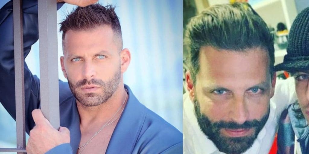Henri Castelli surge em clique raro com o filho de 16 anos e prova que o garoto é tão lindo quanto o pai