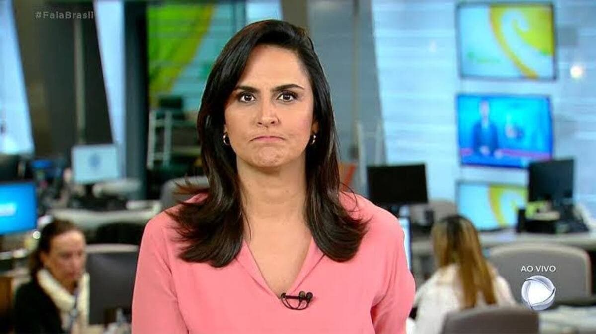 Carla no Fala Brasil. (Foto: Reprodução / Record)