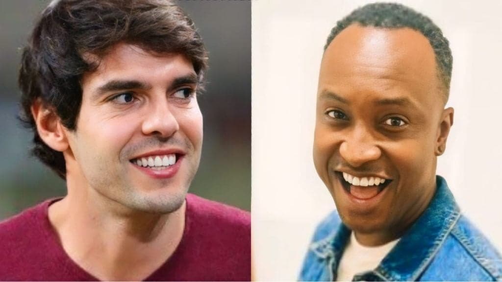 Kaká surge em recado para Thiaguinho em vídeo, diz o que pensa dele e confirma: "Ele como pessoa"