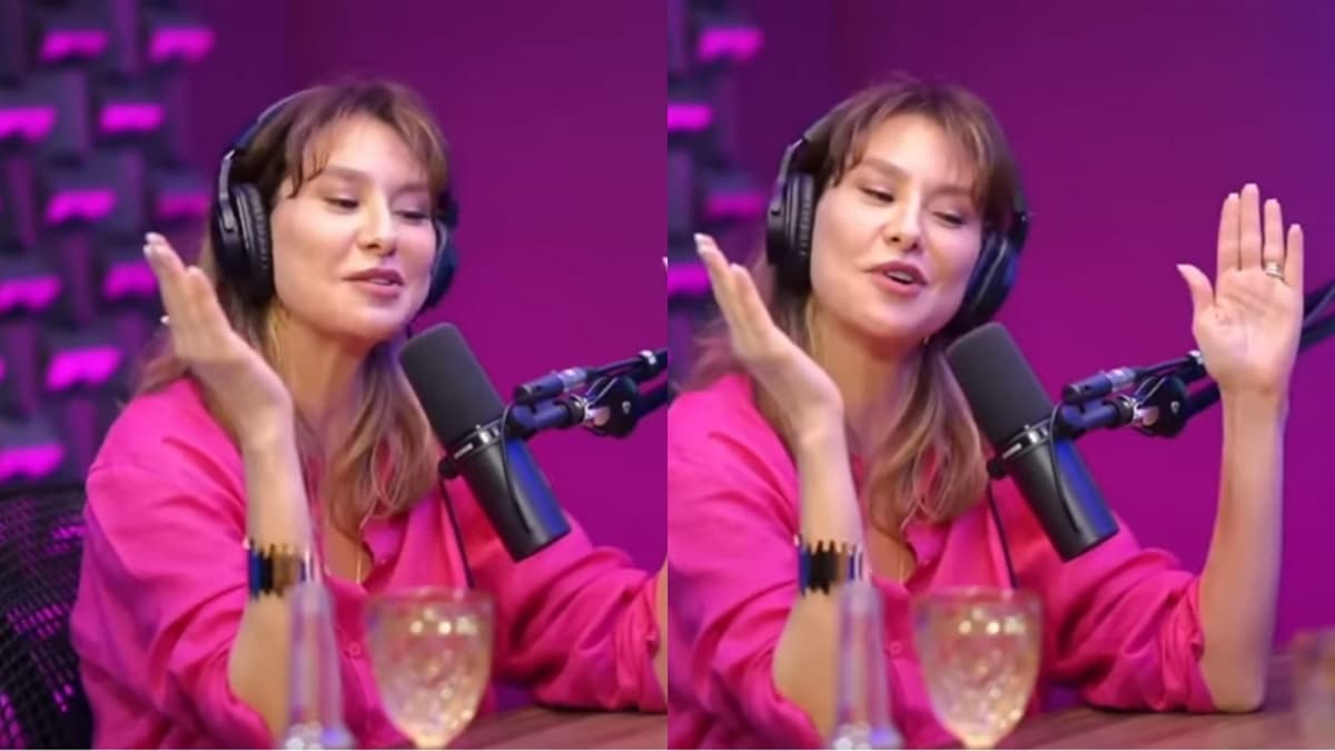 Lavínia Vlasak fala sobre beijo de língua mas não entrega ator em podcast 