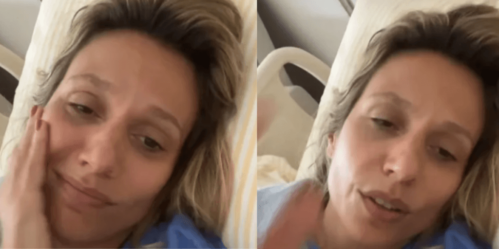 Luísa Mell sofre convulsão, é internada e estado de saúde dela deixa fãs preocupados: "não consigo"