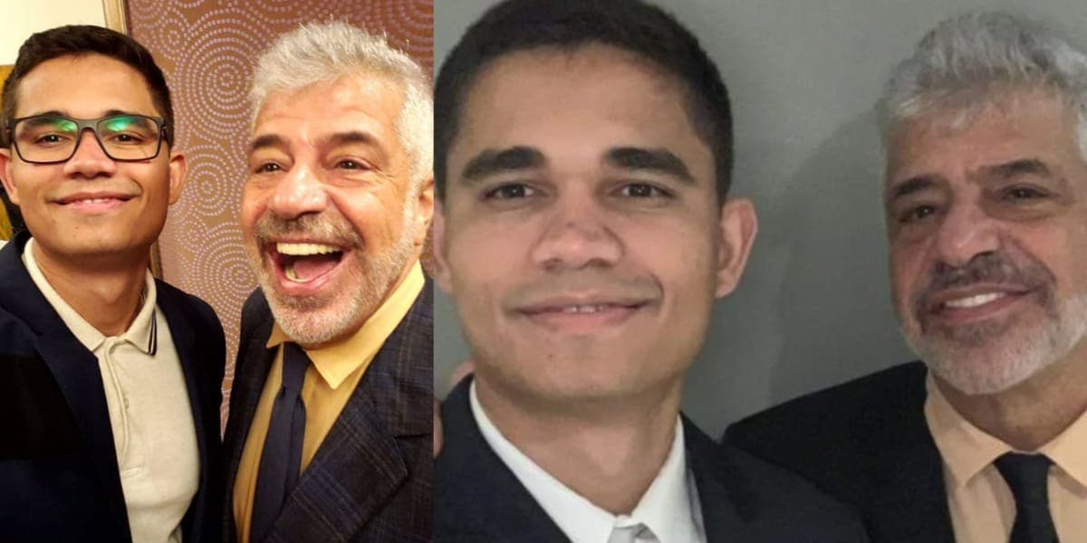 O casal tem uma diferença de 39 anos de idade (Reprodução: Montagem TV Foco)