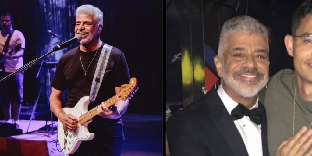 Discreto, Lulu Santos é casado com rapaz novinho absurdo que tem 39 anos a menos do que ele