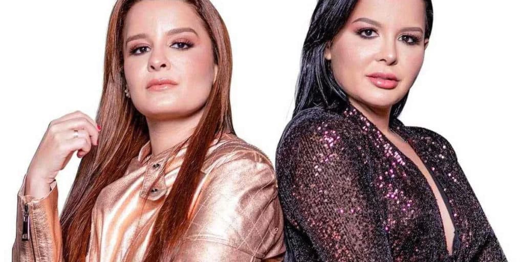 Maiara e Maraisa não conseguem segurar as lágrimas ao ver "fã mirim" vestida de Marília Mendonça em show