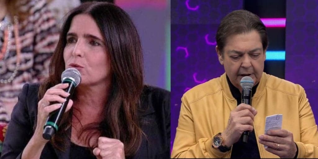 Longe da TV há anos, Malu Mader surge no Faustão na Band e faz desabafo forte: "Eu não aguento mais"