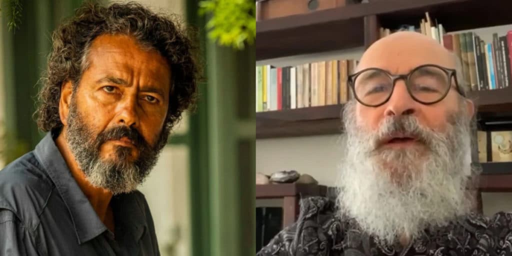 Marcos Palmeira, o José Leôncio, revela o que fez com Osmar Prado em Pantanal: "Foi bem curioso"