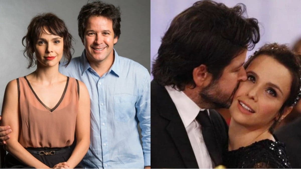 Murilo Benício e Débora Falabella 
