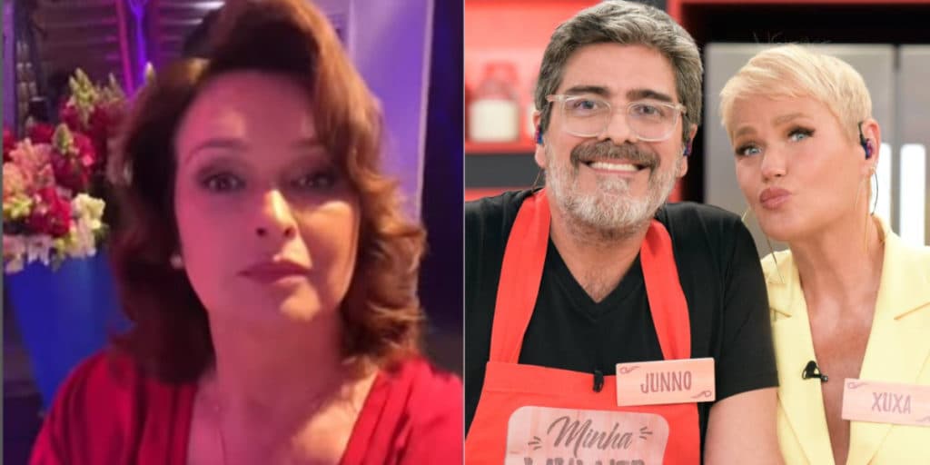 Myrian Rios detona Xuxa e Junno no SBT e se recusa a olhar para ele até em gravação de novela