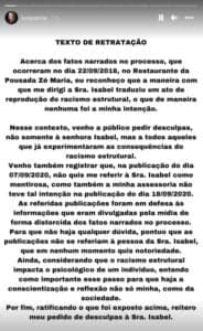 Luísa Sonza pediu perdão e assumiu ter sido racista com uma mulher em 2018 (Foto: Reprodução / Instagram)