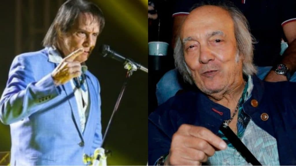 "Foto ridícula pra um rei", Roberto Carlos entrega foto com Erasmo e acaba sendo atacado