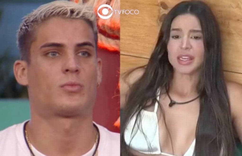A Fazenda 14 - Kerline 'incorpora' Silvio Santos e afronta Tiago Ramos diante de aviso no reality