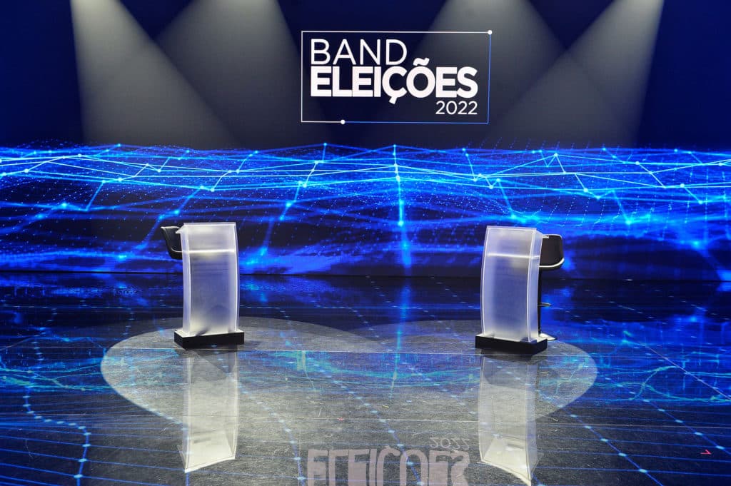 Band promove primeiros debates do segundo turno entre candidatos ao governo
