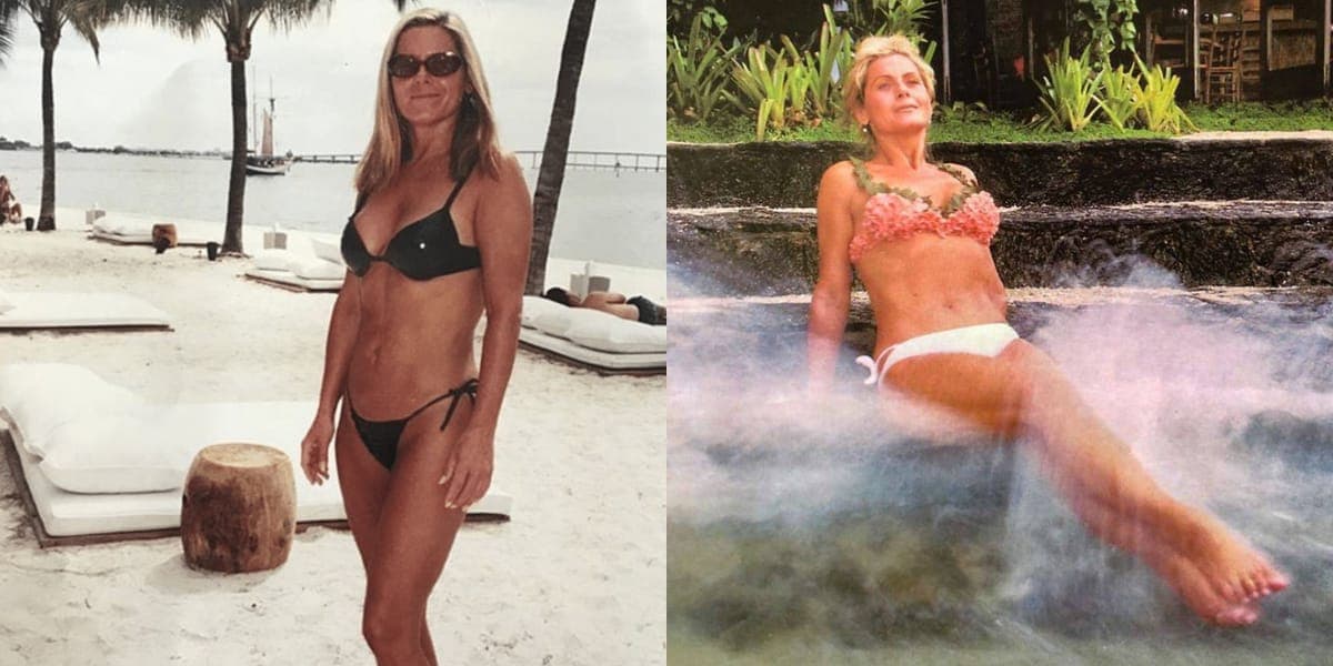 Vera Fischer esbanja seu corpão aos 70 anos de idade e deixa muita novinha no chinelo (Reprodução: Montagem TV Foco) Vera Fischer esbanja seu corpão aos 70 anos de idade e deixa muita novinha no chinelo (Reprodução: Montagem TV Foco)