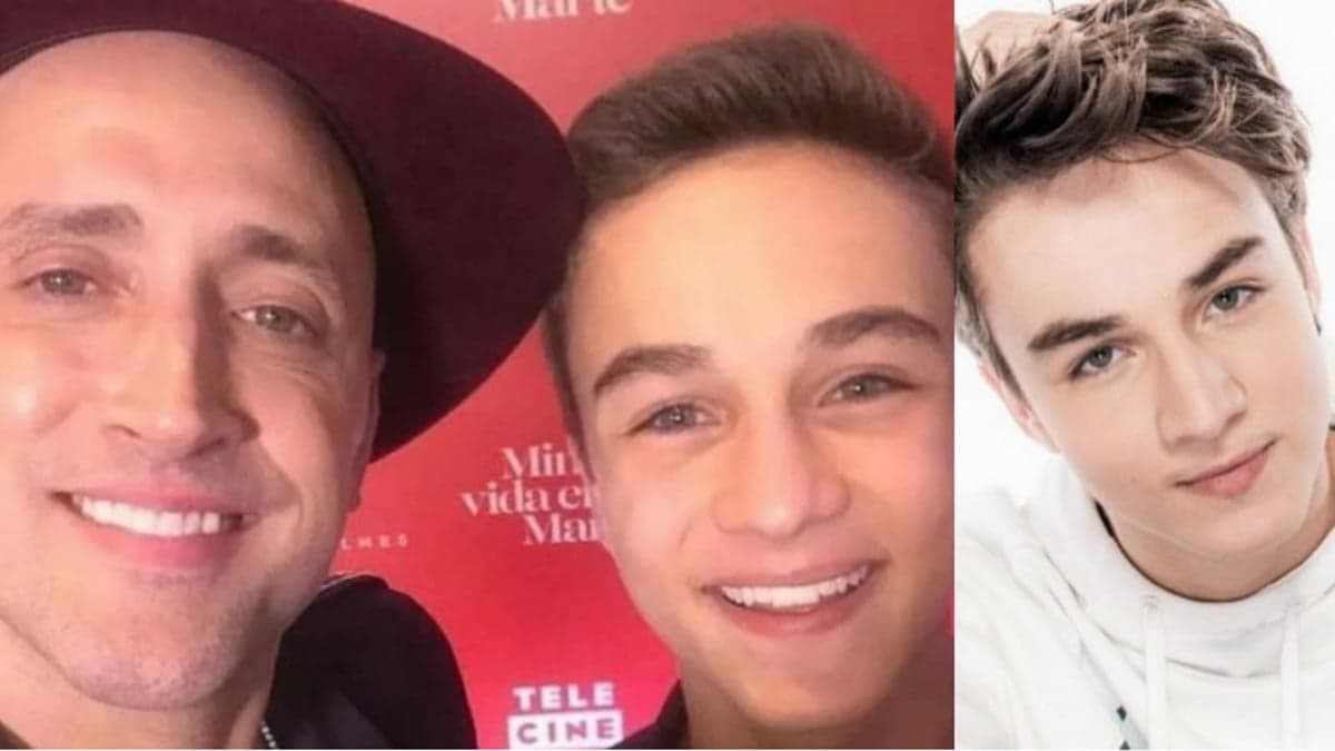 Vitor Figueiredo e seu primo Paulo Gustavo