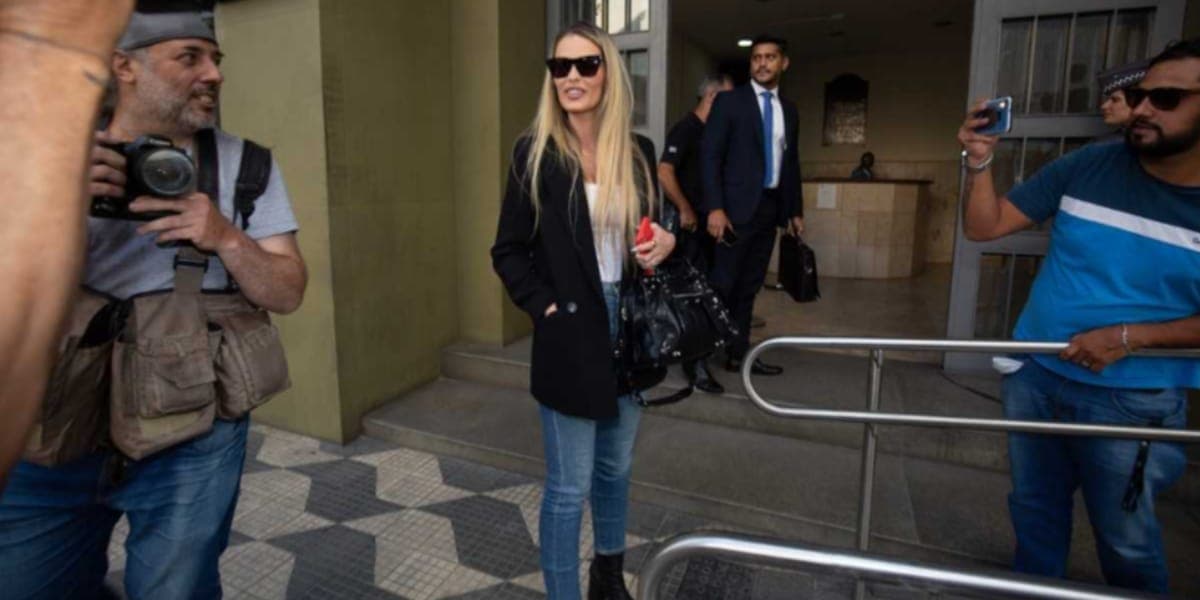 Yasmin Brunet faz boletim de ocorrência por calúnia, após ser acusada de tráfico humano (Reprodução: Brazil News) Yasmin Brunet faz boletim de ocorrência por calúnia, após ser acusada de tráfico humano (Reprodução: Brazil News)