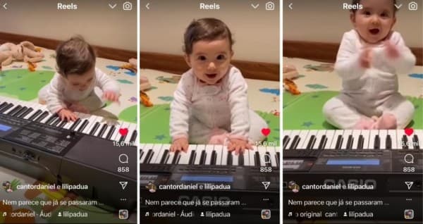 Daniel, famoso cantor sertanejo, publica dom que sua filha caçula herdou e deixa os seguidores completamente apaixonados - Foto Reprodução Instagram