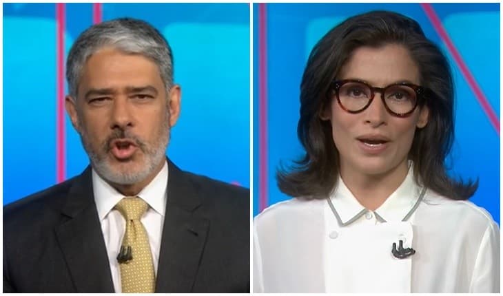 O Jornal Nacional, da Globo, apresentador por William Bonner e Renata Vasconcellos trouxe notícia que deixou o país comovido  - Foto Reprodução TV Globo