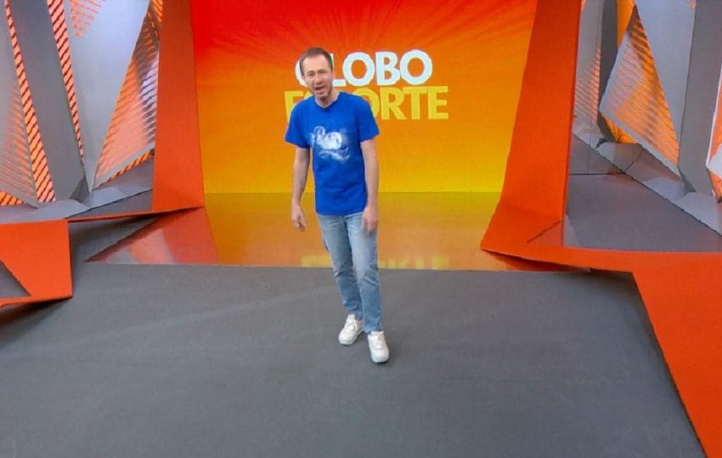 Tiago Leifert volta ao Globo Esporte após 7 anos e até Mion é envolvido: "Não veio com o mesmo salário"