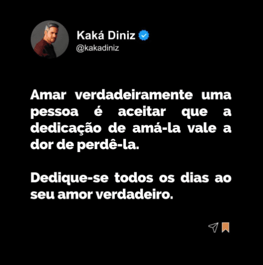 Kaká Diniz, esposo da cantora Simone, publica menagem com reflexão importante e público se pronuncia - Foto Reprodução Instagram