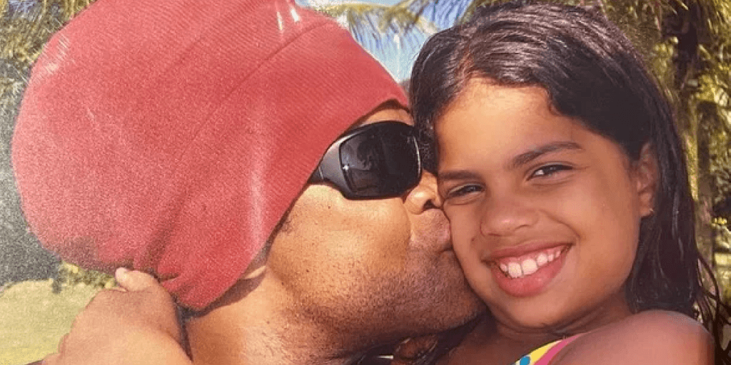 Carlinhos Brown mostra como filha cresceu e se tornou uma das mulheres mais lindas do Brasil