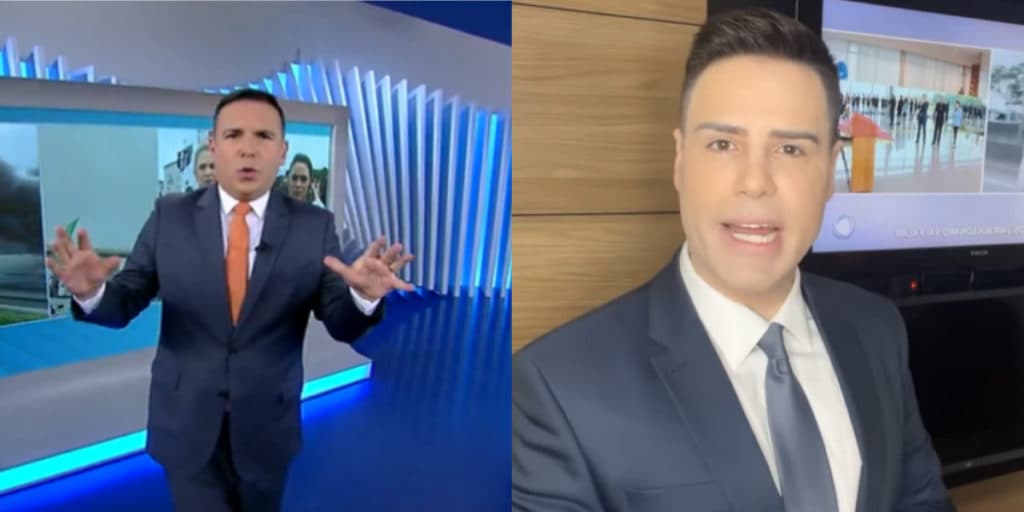 Record derruba programação e Bacci corre para estúdio de Gottino com plantão urgente ao Brasil