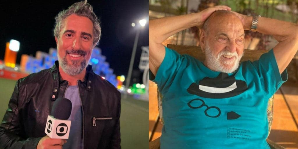 Marcos Mion mostra bastidores da Globo, diz o que fez com Lima Duarte e assume: "Eu ainda não me aguento"