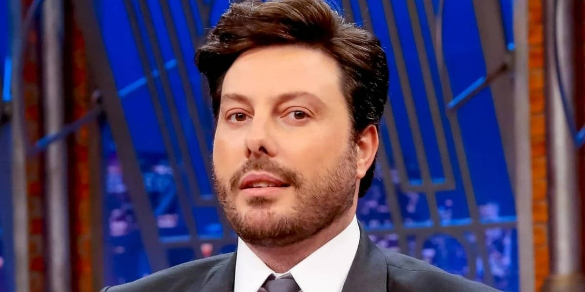 Danilo Gentili no "The Noite" (Foto: Divulgação/SBT)