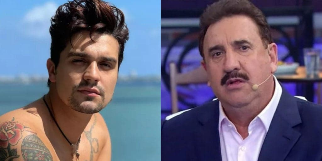 Esse foi o motivo pelo qual Ratinho já soltou o verbo contra Luan Santana no SBT: "Gosta de mamar numa teta"