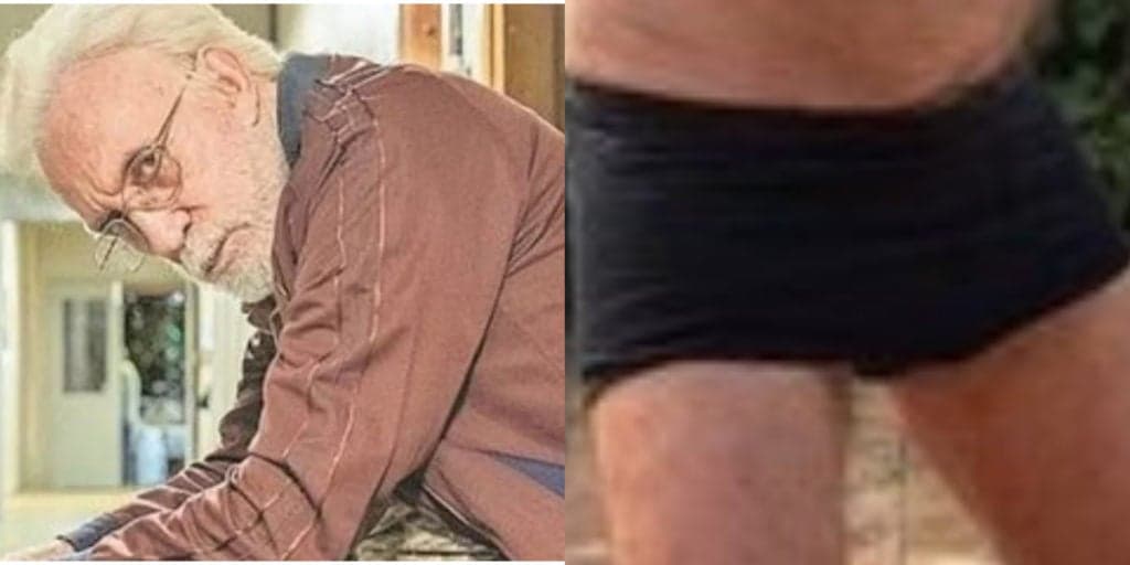 Foto de Moacyr Franco só de sunga aos 85 provou que ele deixa muito novinho no chinelo: "Corpo de 30"