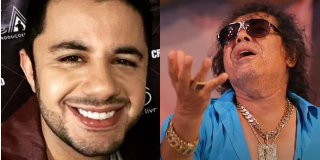 Espíritos de Cristiano Araújo e José Rico foram flagrados em fotos de arrepiar no meio de show