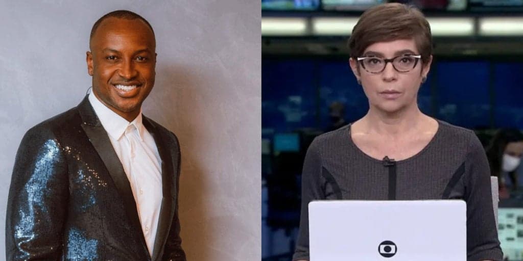 Thiaguinho surge em camarim da Globo, fala sobre Renata Lo Prete e dá recado: "Fiquei mais ainda"