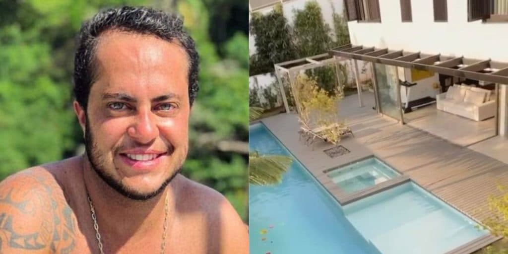 A mansão gigantesca de Thammy Miranda tem piscina, árena externa, sala de vidro e itens de luxo; veja