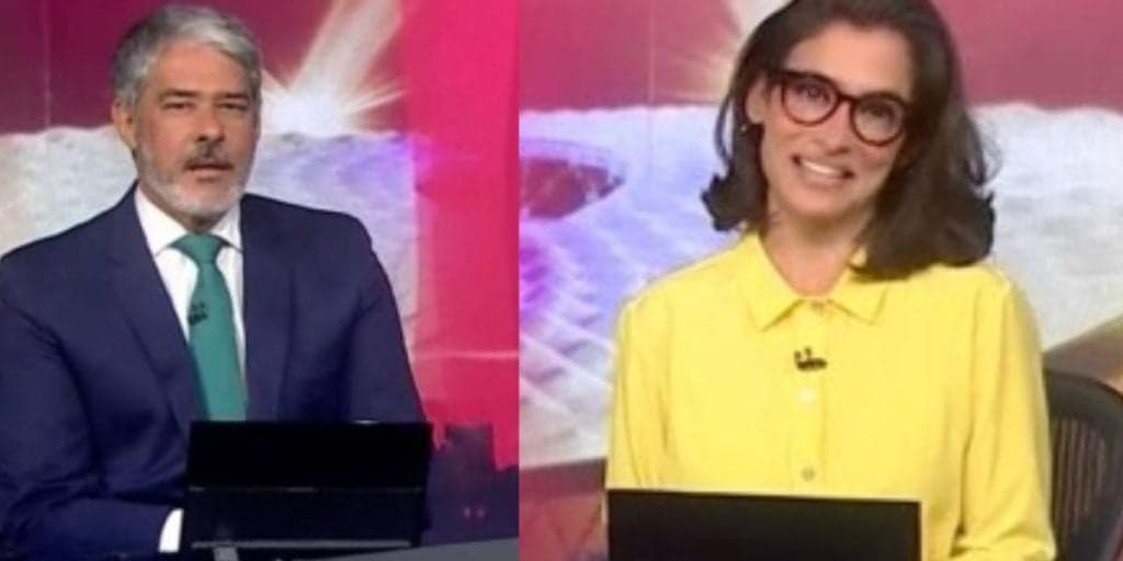 Detalhe na roupa de William Bonner e Renata Vasconcellos no JN é impactante e passou despercebido por muitos