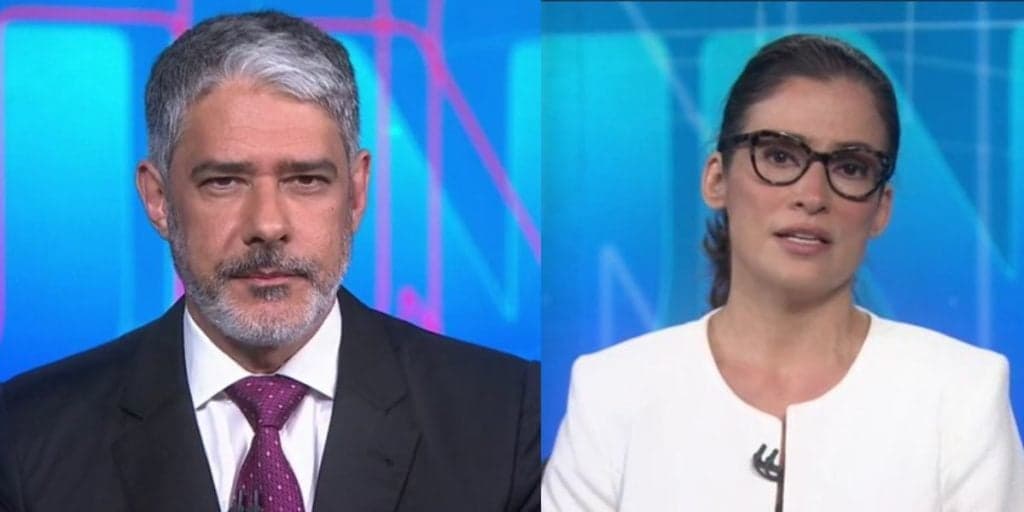 Bonner e Renata abrem o Jornal Nacional confirmando várias mortes e deixam o Brasil em alerta