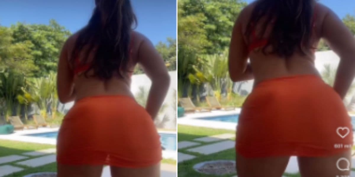 Atriz Paolla Oliveira, da Globo, surge rebolando nas redes sociais com roupa colada e Diogo Nogueira não deixa barato - Foto Reprodução Instagram