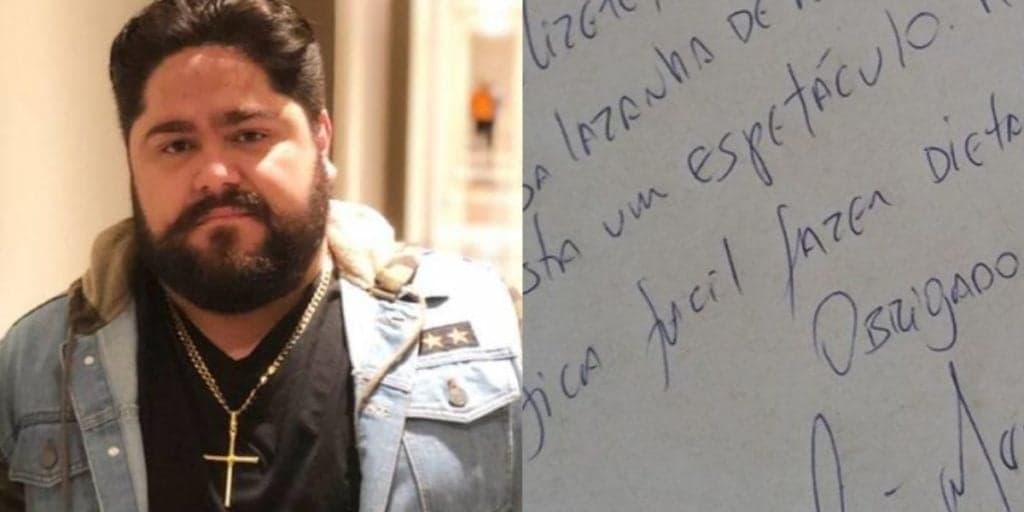 Luto: Cesar Menotti comunica morte da empregada e desabafa com bilhete de despedida: "Foi uma honra"