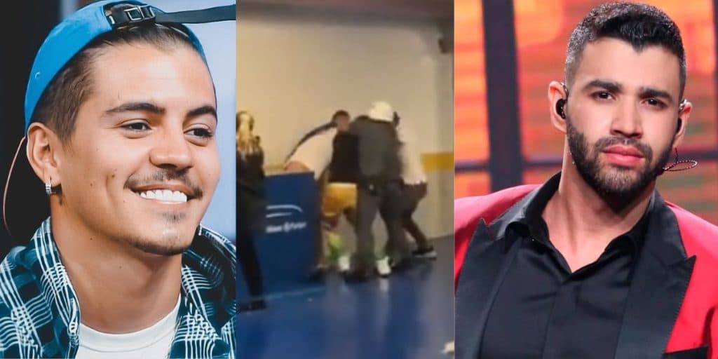 Biel se envolve em pancadaria e agressão após show de Gusttavo Lima e vídeo com socos é divulgado