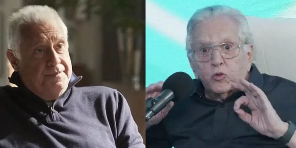Ao vivo em programa, Carlos Alberto é sincero sobre o que Antônio Fagundes faz: "É irritante"