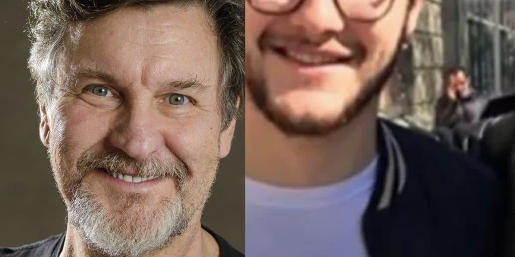 Filho do ator Antonio Calloni é tão idêntico ao pai que deixa muita gente desacreditada com semelhança