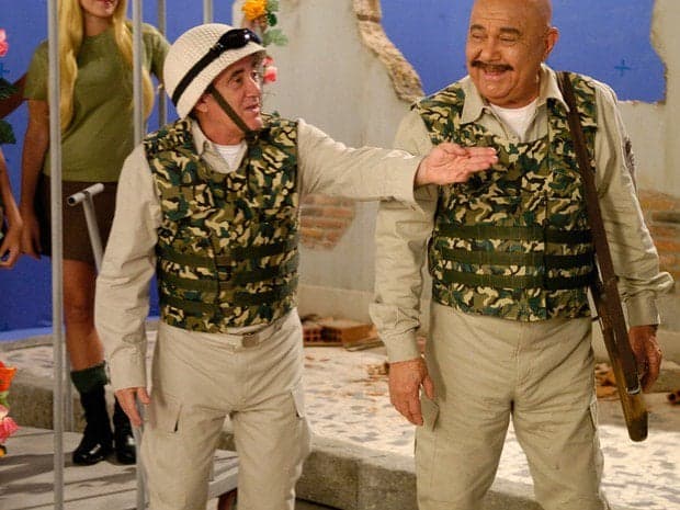 Didi, Roberto Guilherme, o Sargento Pincel dos Trapalhões - Foto Reprodução Didi, Roberto Guilherme, o Sargento Pincel dos Trapalhões - Foto Reprodução